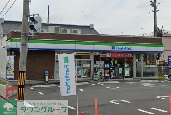 コンビニ　ファミリーマート千成西店（コンビニ）まで340m