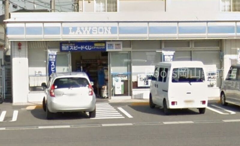 コンビニ　ローソン岡山福田店（コンビニ）まで453m