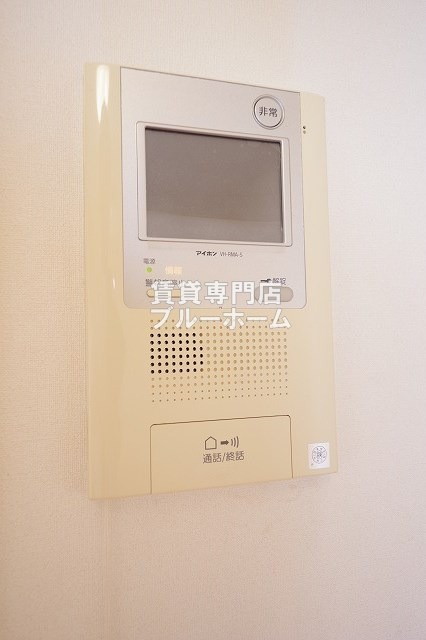 セキュリティ　モニター付きインターホン！
