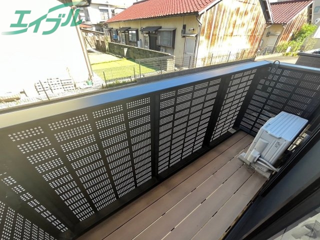 バルコニー　同物件別部屋の写真
