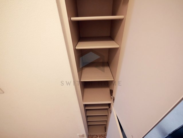収納　十分な収納スペースがあります