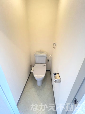 トイレ　ゆったりとした空間のトイレです