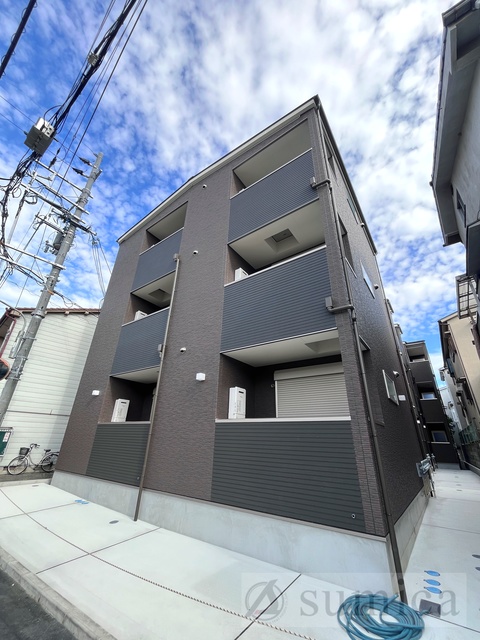 建物外観　インターネット無料で使い放題♪