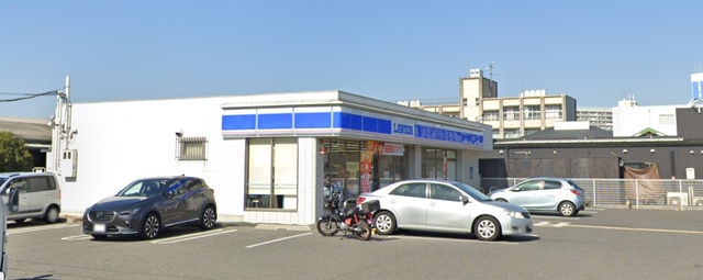 コンビニ　ローソン泉大津我孫子店（コンビニ）まで452m