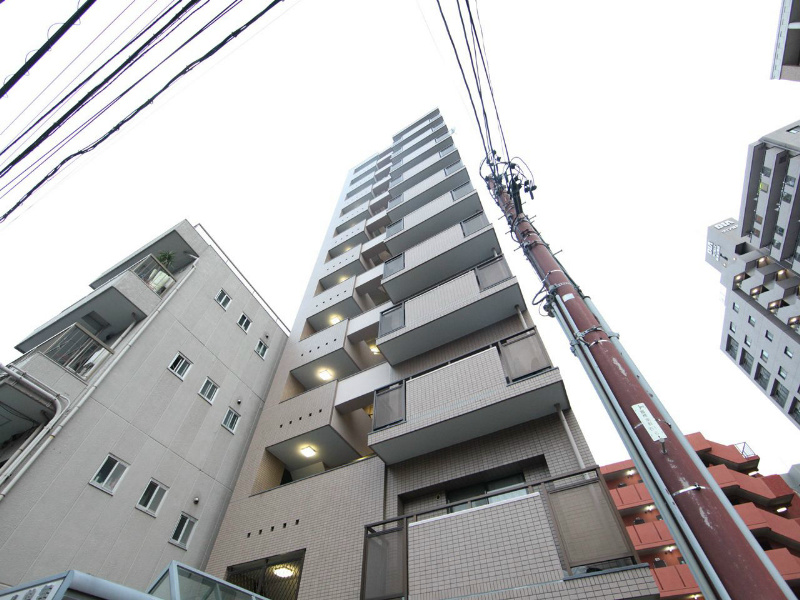 建物外観　分譲仕様　ワンフロア2部屋　南面バルコニー