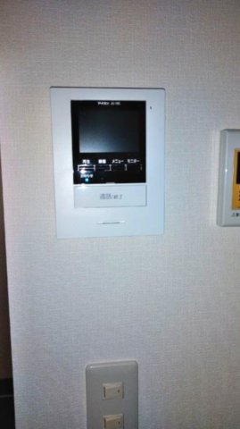 セキュリティ　モニタ付インターホンです。