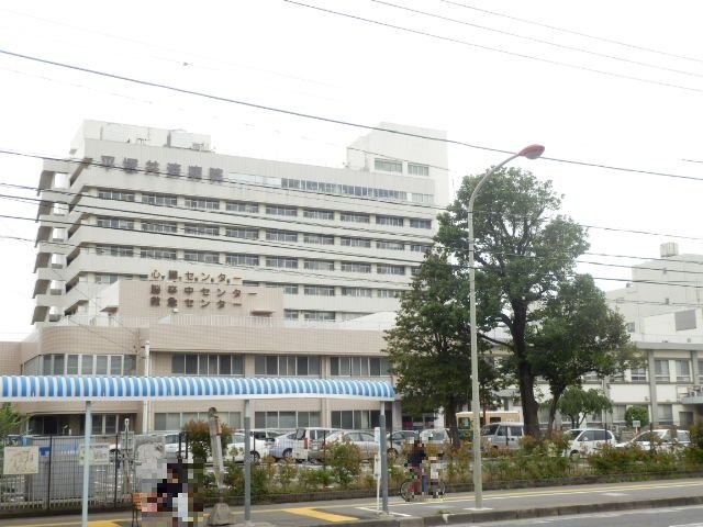 病院　平塚共済病院（病院）まで377m