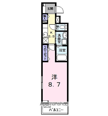 カーサ大塩の間取り写真
