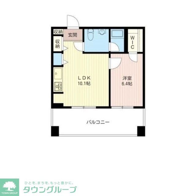 レジデンスシャルマン月島の間取り写真