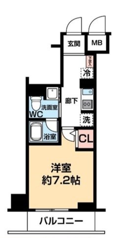 LUMEED竹ノ塚の間取り写真