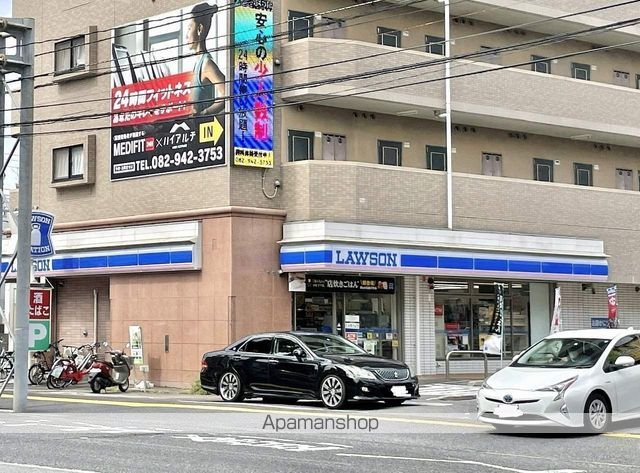 コンビニ　ローソン広島己斐本町店（コンビニ）まで376m
