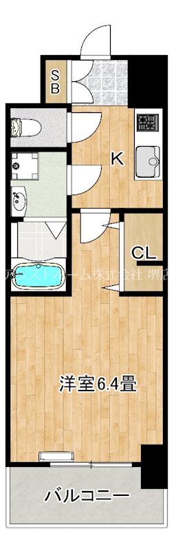 S-RESIDENCE堺altklasの間取り写真