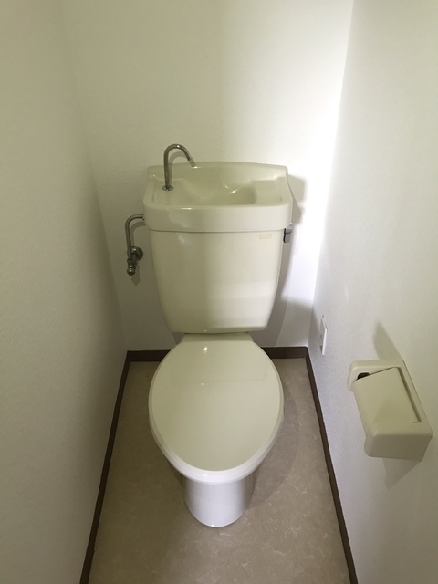 多摩都市モノレール 上北台駅 徒歩17分 4階建 築44年のトイレ写真