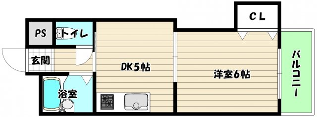 ＪＲ東海道本線 東淀川駅 徒歩3分 12階建 築44年の間取り写真