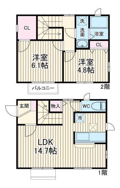 ルミエールの間取り写真