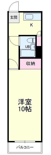 アビタ08の間取り写真