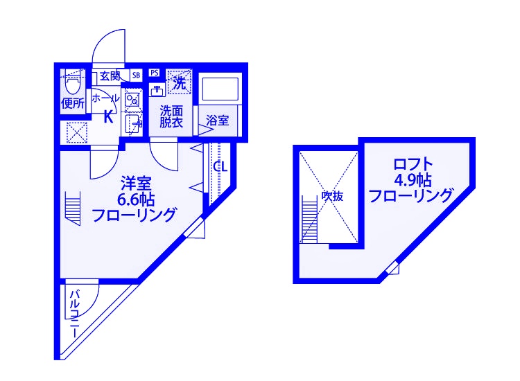 アミュレット武蔵小杉の間取り写真