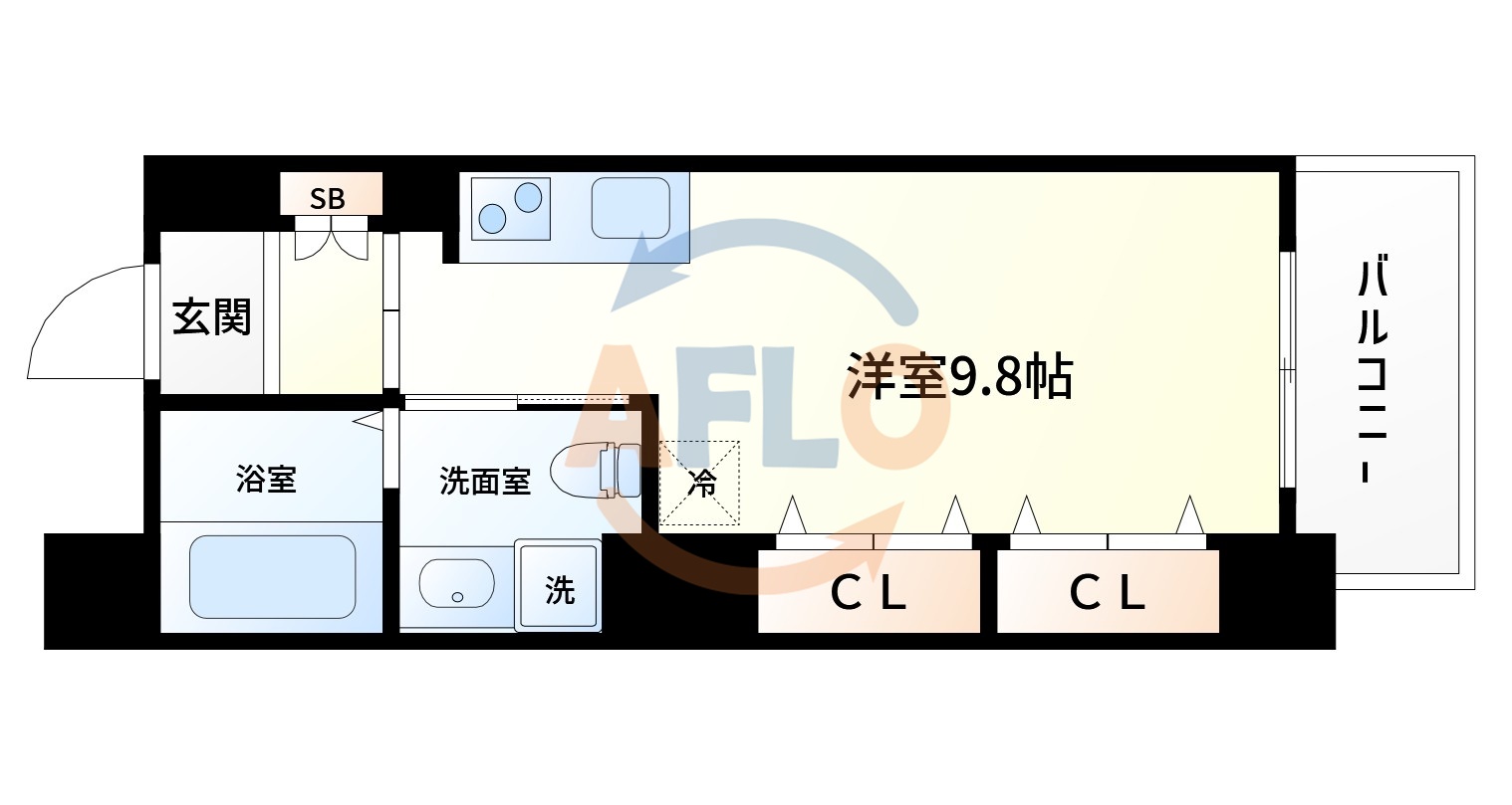 WillDo海老江の間取り写真