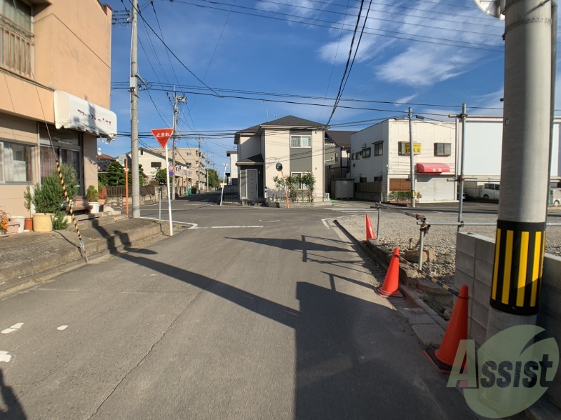 収納　物件はこちらに建設予定となっております。