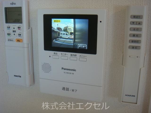 セキュリティ　安心のＴＶドアホン完備です。