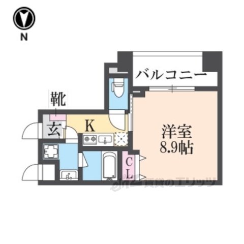 ファーストコート御池新町の間取り写真