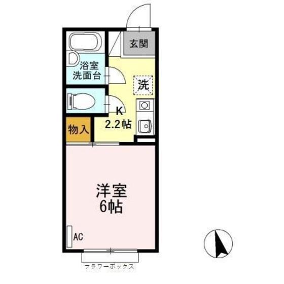 エール上新の間取り写真
