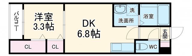 メゾンルミナの間取り写真