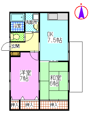 【マスカットの間取り】