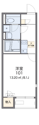 レオネクストエスベランサの間取り