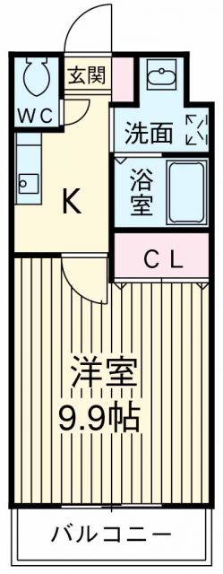 金太郎ヒルズ１８の間取り