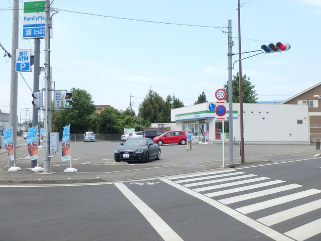 【大田原市末広のアパートのコンビニ】