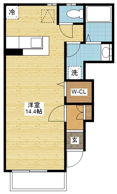 フィオーレの間取り