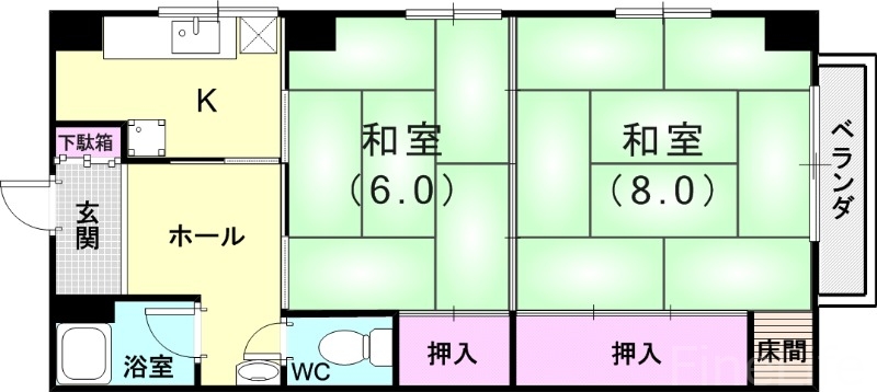 ザ・シティ摩耶の間取り