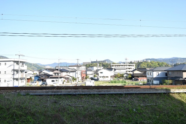 【広島市安佐南区八木のマンションの眺望】