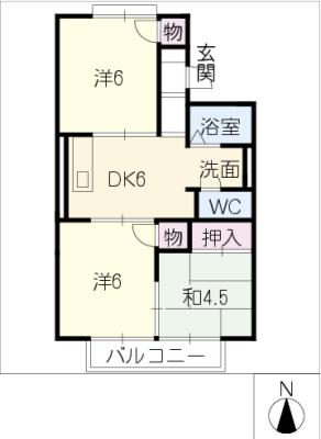 シティ正木の間取り