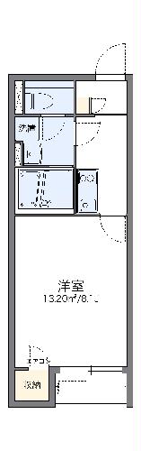 レオネクストＴＡＫＡＩＫＥの間取り