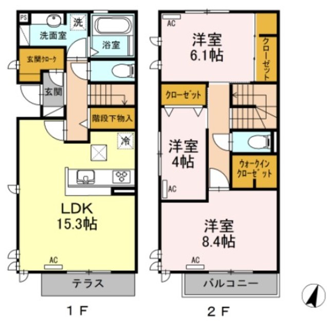 シンフォニーの間取り