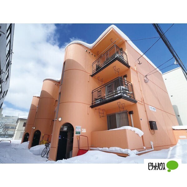 北海道札幌市豊平区中の島二条８（マンション）の賃貸物件の外観