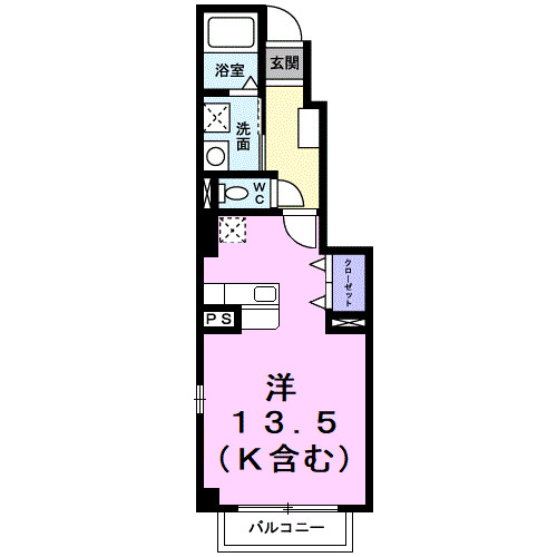 プリート　カーサ　マルタIIの間取り