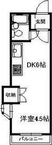 北海道札幌市中央区南四条西１６（マンション）の賃貸物件の間取り