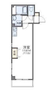 レオパレスエクセルハイツ高島平の間取り