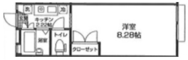 リライズ国領Iの間取り