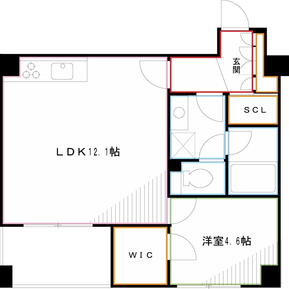 アルタマレアの間取り