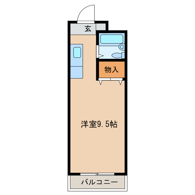 国府レインボーハイツの間取り