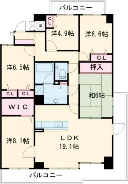 ネオハイツ八木西の間取り