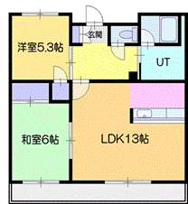 アーク千歳の間取り