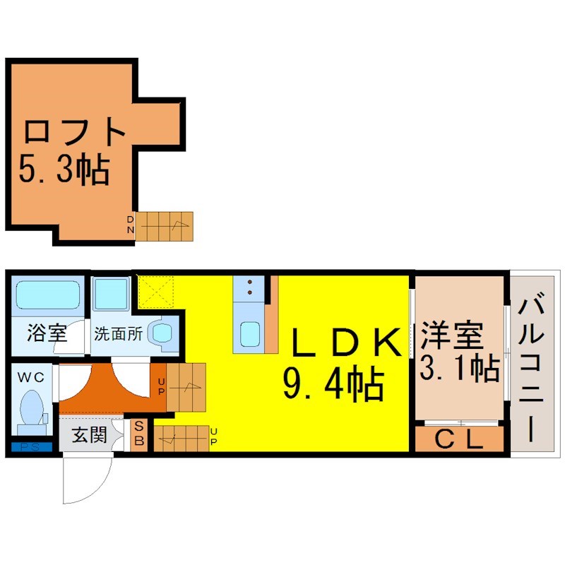 FAMILY STAGE川名III（ファミリーステージ川名III）の間取り