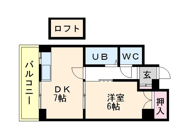 プロスパー城南の間取り