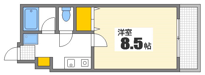 山根ビル光南の間取り