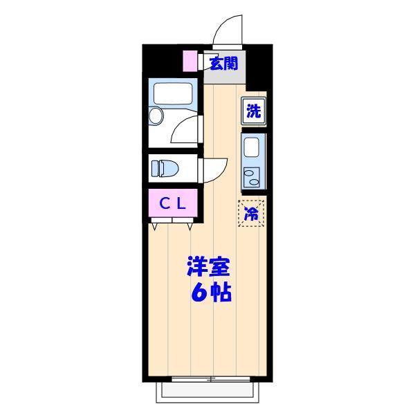 エステート沼尻の間取り